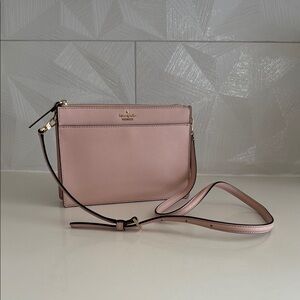 Kate Spade Blush Pink Crossbody Leather Bag
